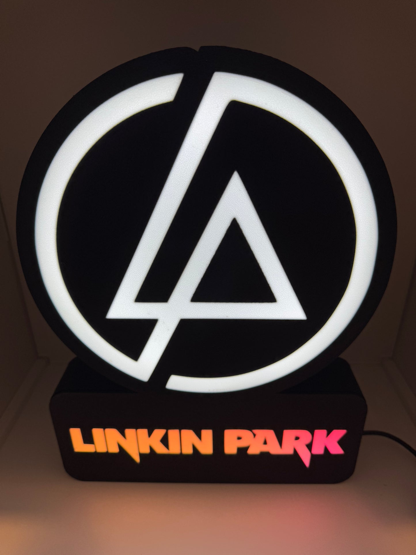 LedBOX RGB Linkin Park avec Nom personnalisable