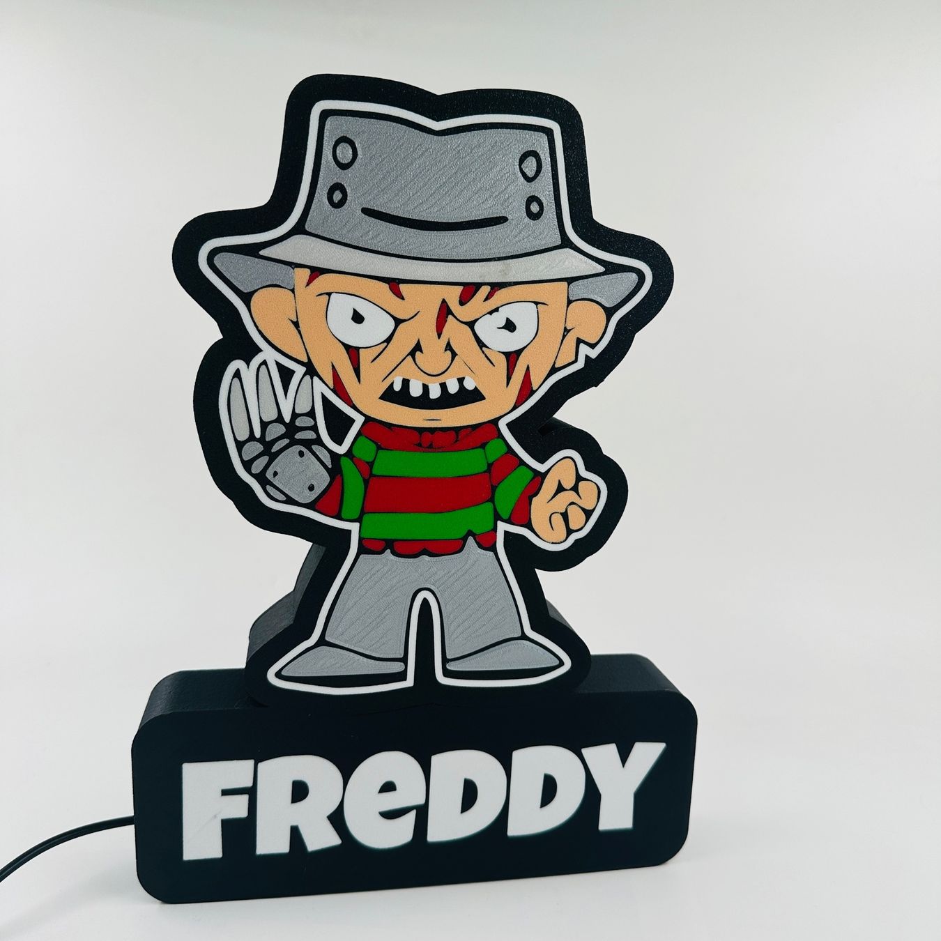 LedBOX RGB FREDDY avec Nom personnalisable