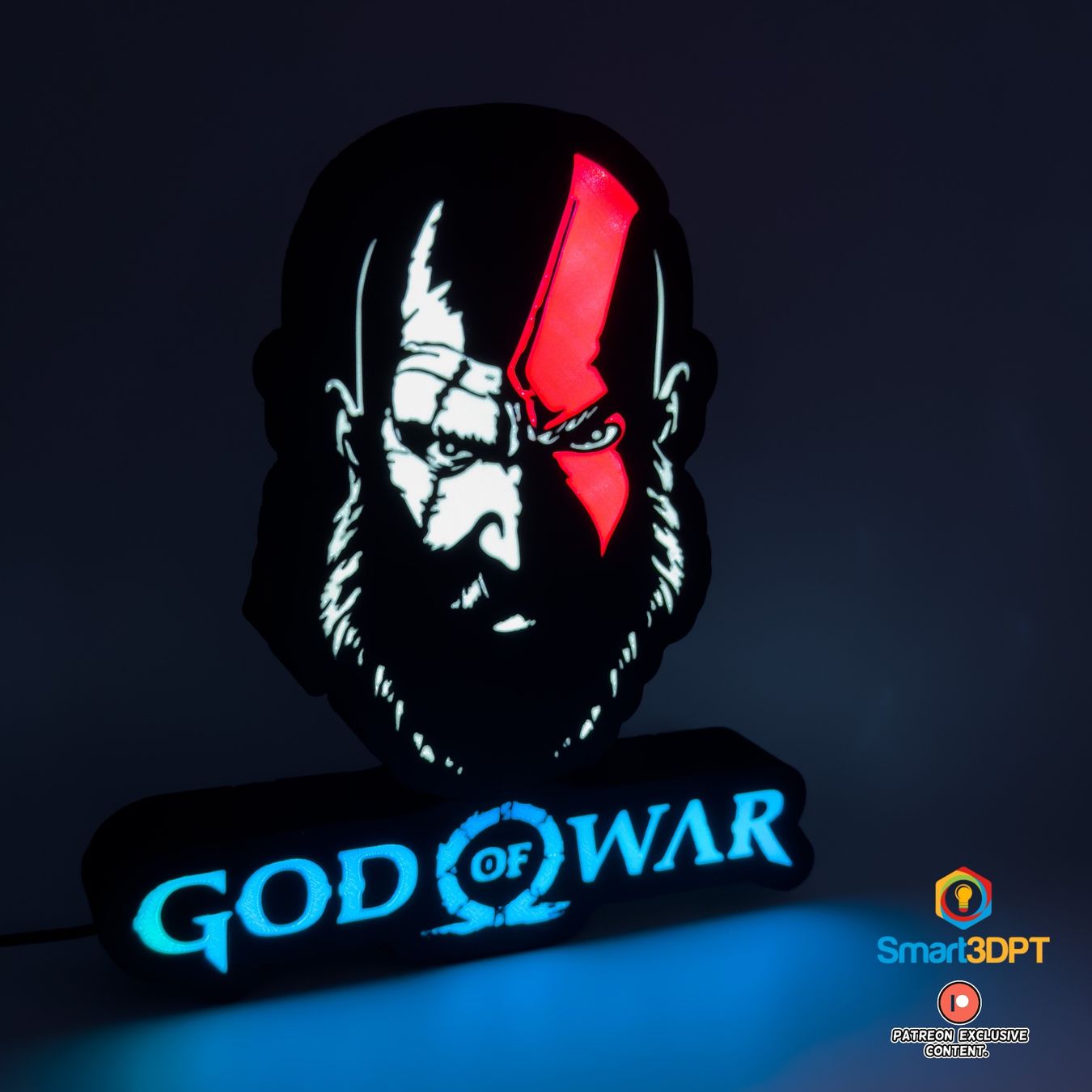 LedBOX RGB GOD OF WAR