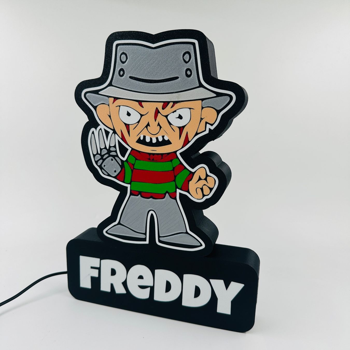 LedBOX RGB FREDDY avec Nom personnalisable