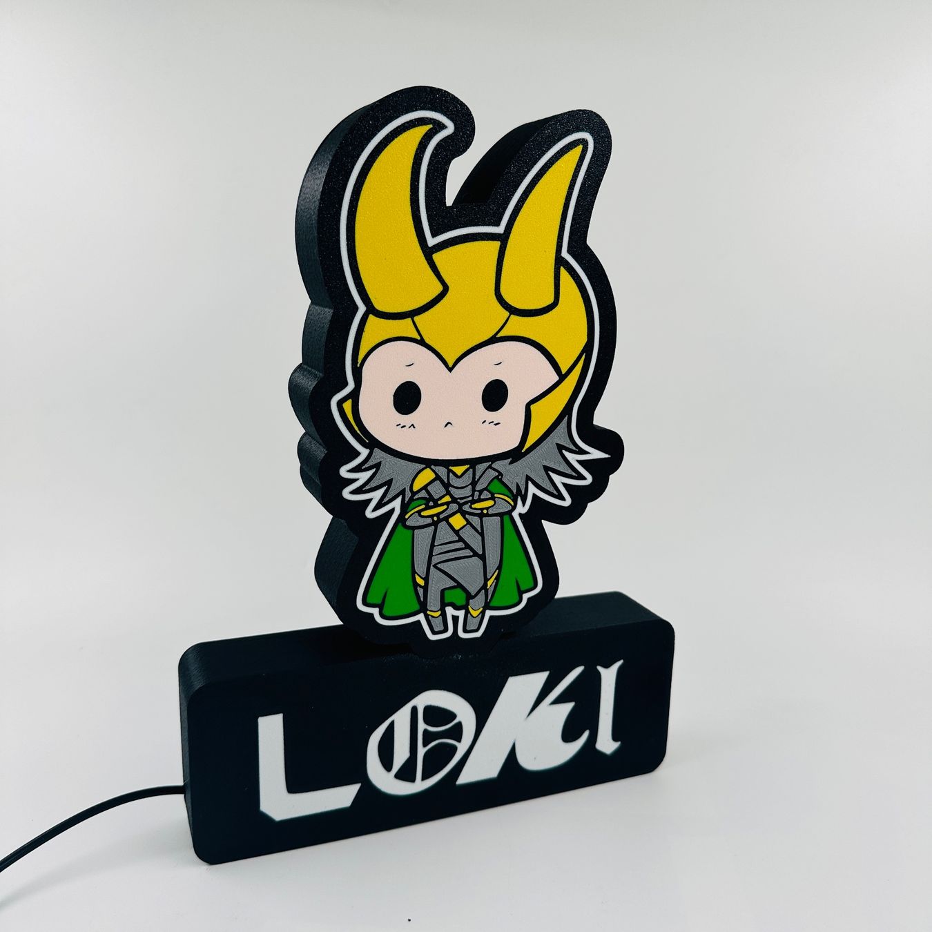 LedBOX RGB LOKI avec Nom personnalisable