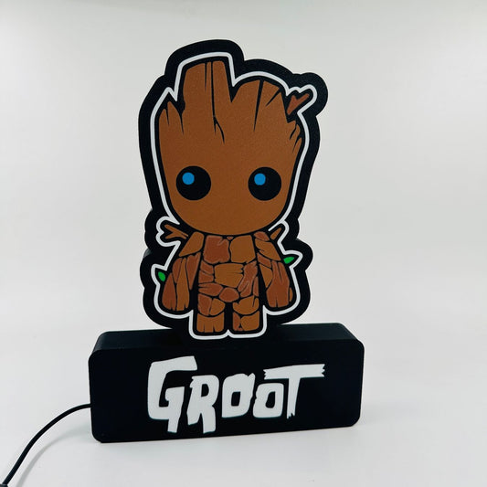 LedBOX RGB GROOT avec Nom personnalisable