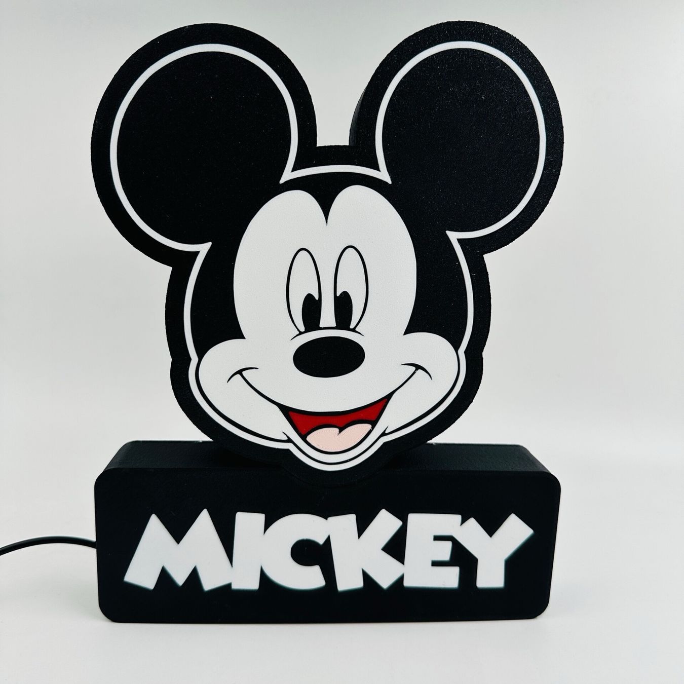 LedBOX RGB MICKEY 2 avec Nom personnalisable